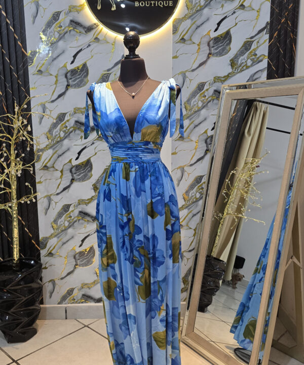 Maxivestido con estampado floral