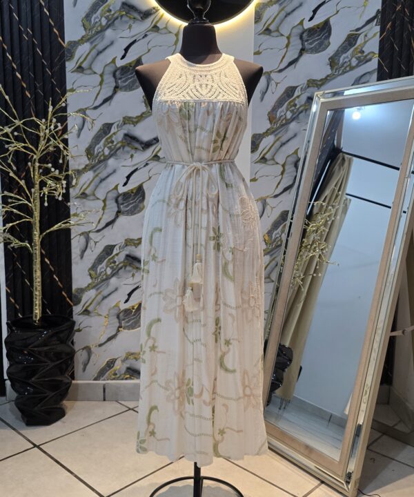 Vestido maxi campestre Talla grande