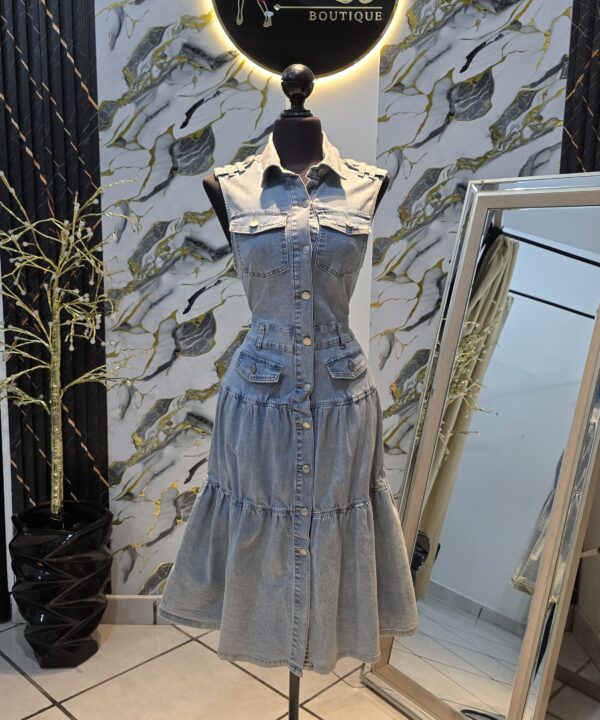 Vestido midi sin manchas