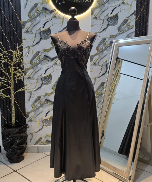 Vestido vinipiel talla grande